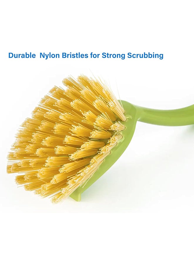 Home Pro HomePro Dishwashing Cleaning Brush Set Dish Brush Washing Up Brush For Household Cleaning Brush Easy Storage with Comfortable Handle  - Image 2