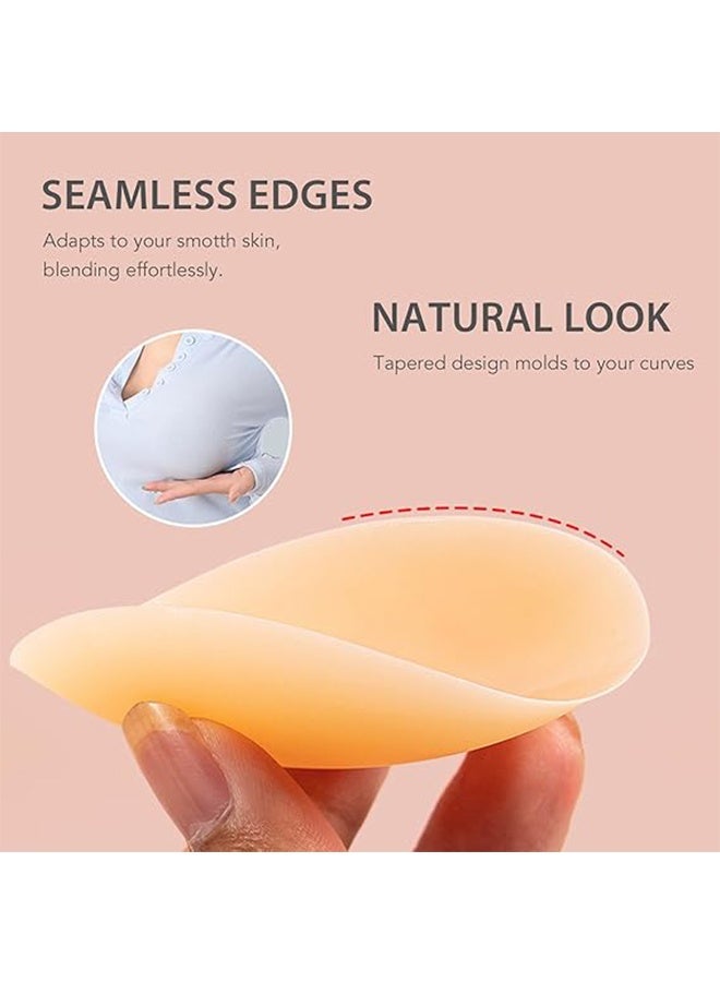 واي جيه زوجان من أغطية الحلمات، أغطية حلمات سيليكون لاصقة، أغطية حلمات قابلة لإعادة الاستخدام للنساء - Image 2