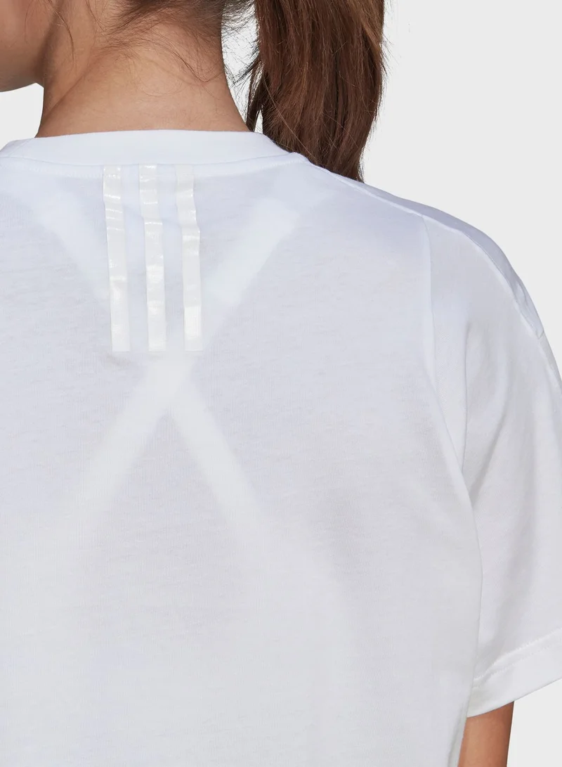 Adidas Adidas X Karlie Kloss Crop T-Shirt