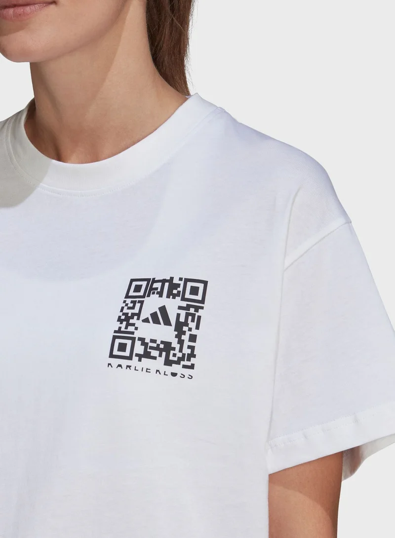 Adidas Adidas X Karlie Kloss Crop T-Shirt