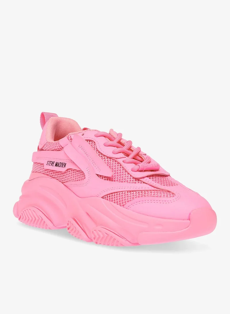 STEVE MADDEN Possession Pink Multicolor Sneakers
