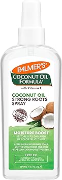 PALMER'S بالميرز زيت جوز الهند سبراي الجذور القوية للجنسين 51 أونصة 150 مل عبوة من 2 - Image 1