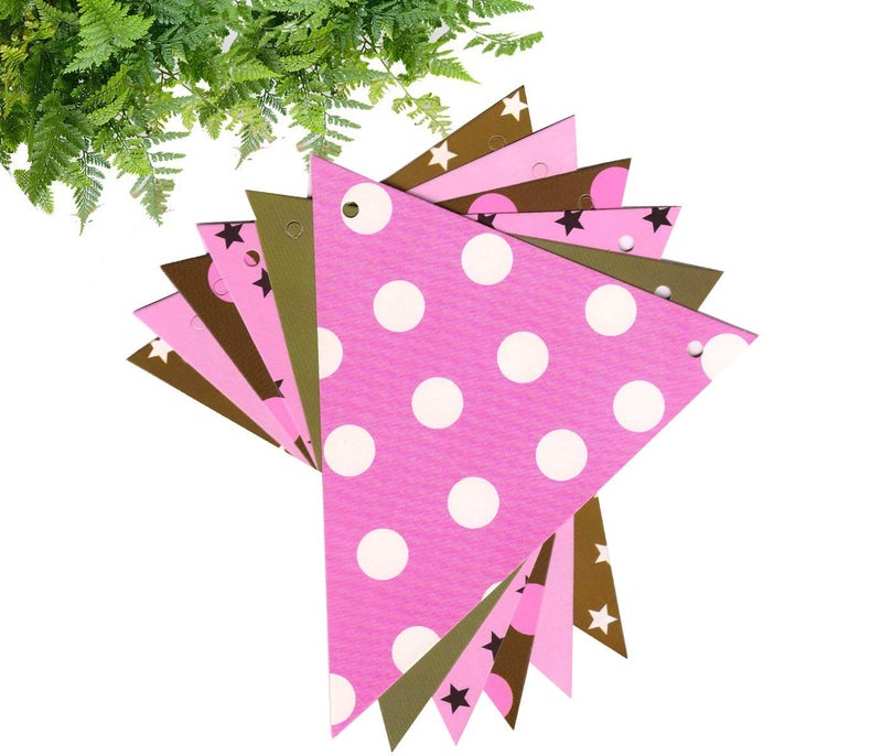AMFIN® Party Flags Banner for Birthday Decoration (Star) - Image 2
