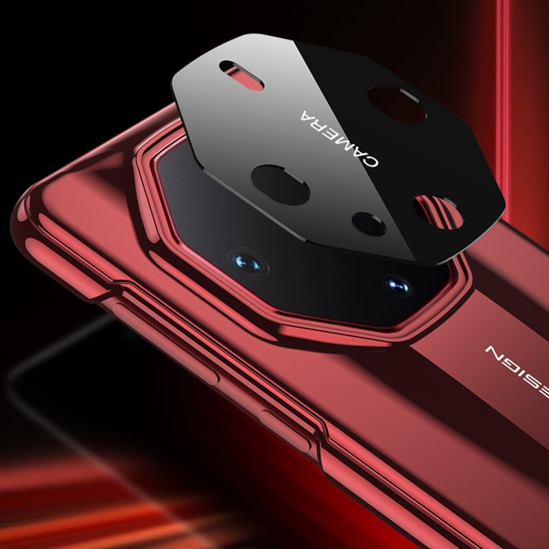 BURAQ Case Cover For Huawei Mate 60 RS Ultimate GKK Leather Supercar Shockproof Phone Case(Red) - Image 3