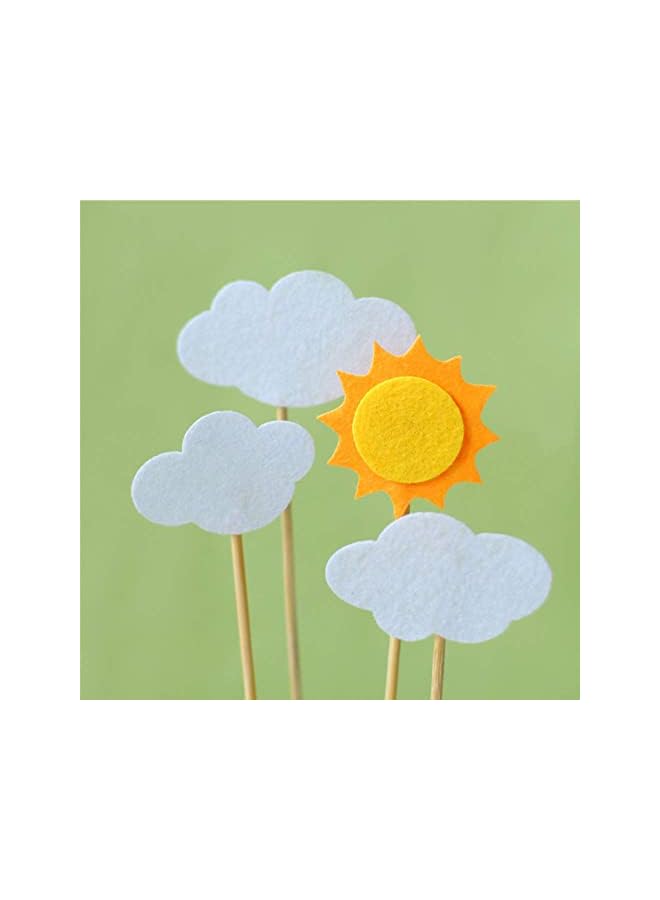 S-TOP 12 Pcs Dinosaur Cake Decoration Toppers - Forest Series Cute Dinosaur Set for Baby Shower, Birthday and Theme Party - Image 3