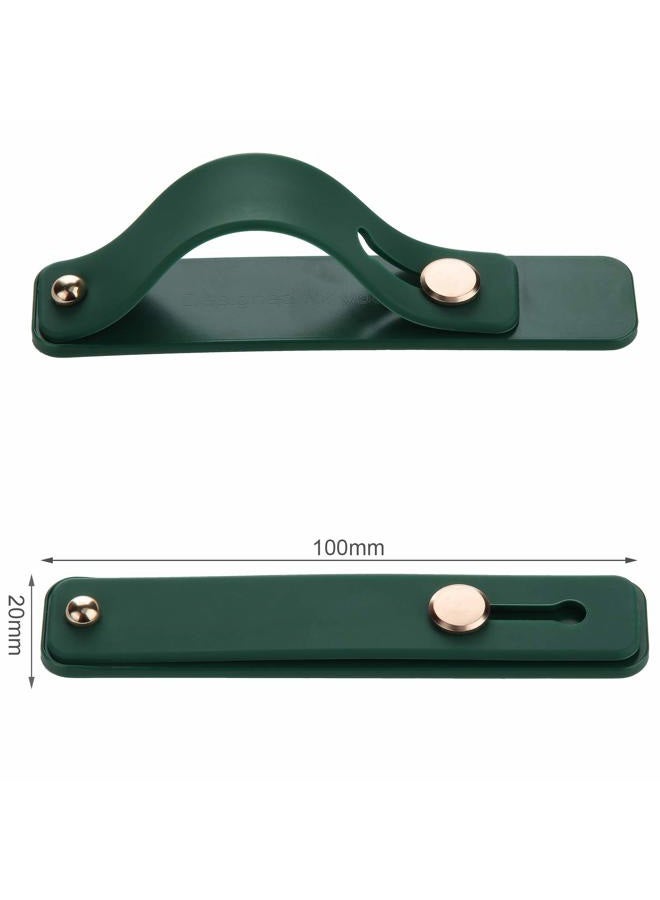 Weewooday 6 Pieces Phone Grip Holder Cell Phone Grip Strap Telescopic Finger Strap Stand Universal Finger Kickstand for Most Smartphones(Chic Colors) - Image 2