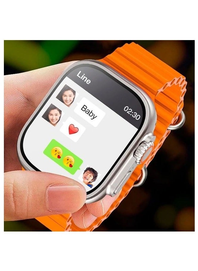 BEILINGDUN 4 in 1 Smart Watch With 2.03 Inch HD Screen Bluetooth Connection Multiple Sports Modes Supports 4G SIM Card And Multiple Apps With 4 Extra Bracelet - Image 5