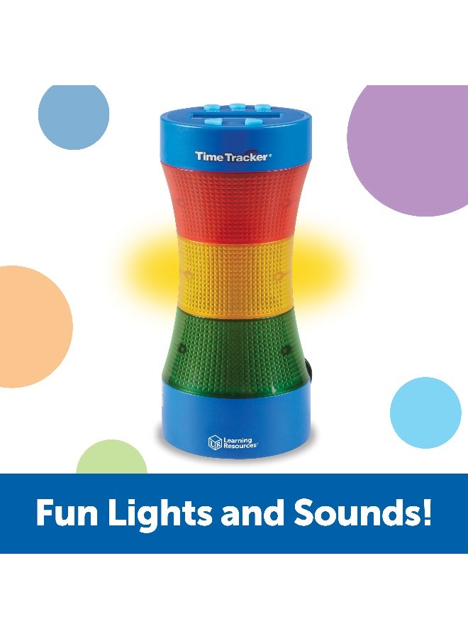 ليرننج ريسورسز مؤقت الفصل الدراسي من Learning Resources Time Tracker 2.0، مؤقت مرئي وسمعي للأطفال مع شاشة ملونة (للأعمار من 4 سنوات فما فوق) - Image 3