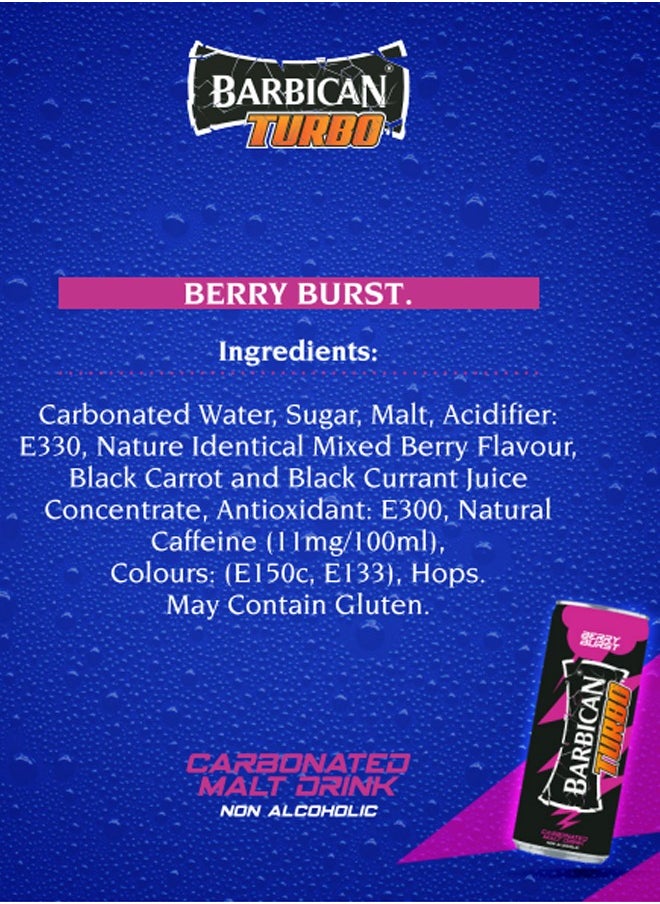 Barbican - Turbo Drink Berry Burst - Image 1