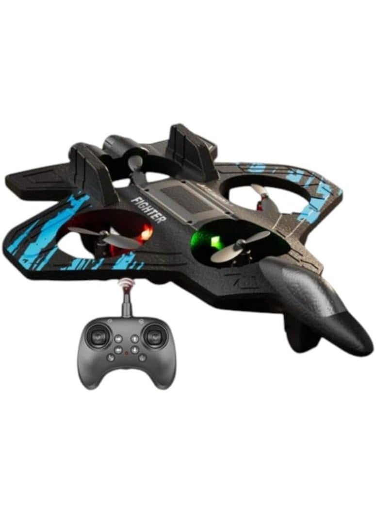 K8 Remote Control Foam Aircraft with LED Lights – 2.4GHz RC Plane Drone for Kids & Adults (Rechargeable, Durable EPP Foam, 360° Stunt Flying - Image 1