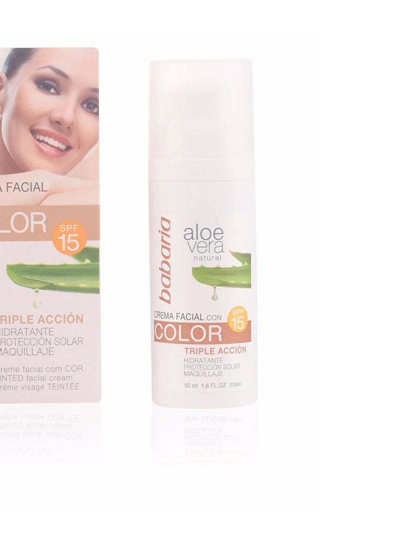 Babaria Aloe Vera BB Cream SPF15 50ml - Image 2