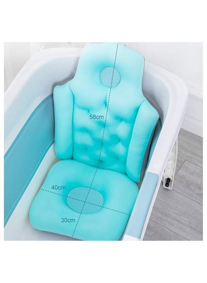 Adult Folding Bath Cushion, Seat Cushion for Tub for Adults Bath Tub Pillow Ergonomic Bathtub Cushion Spa Neck Support Bath Pillow for Neck Head Shoulders Buckle Fixed Can Hang pink - pzsku/ZDCCD0B135FFCBC17793FZ/45/_/1713265765/7416faf3-c62f-4695-814b-c2cc8a00d1af
