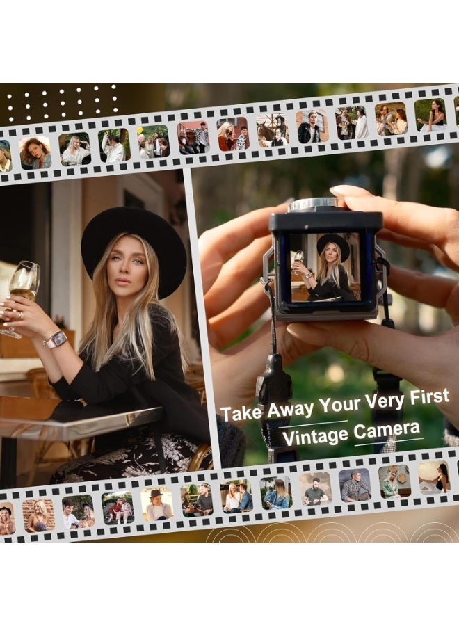 Retro Style Digital Camera 12MP 1080P Video with 1.54-inch HD Screen - Image 5