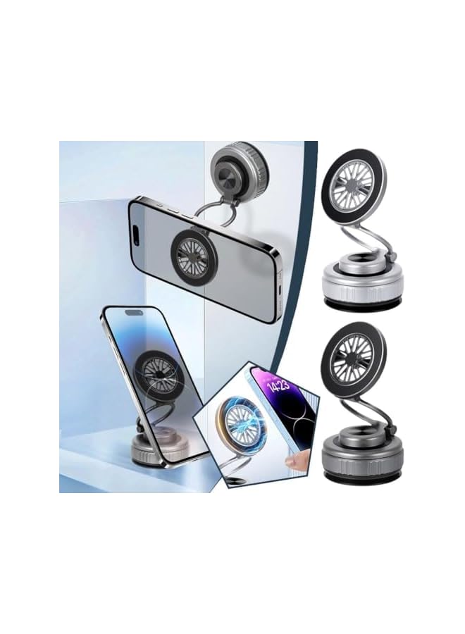 S-TOP Universal Auto Cell Phone Stand, Expandable Cup Holder Mount for SUVs & Cars - Compatible with iPhone, Samsung & Android Phones - Black - Image 5