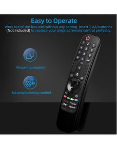 ELTRAZONE Universal for LG Magic Remote Control, Replacement for LG LED OLED LCD 4K UHD Smart TV, with Buttons for Netflix, Prime Video, Disney Plus, LG-Channels Button  - Image 4