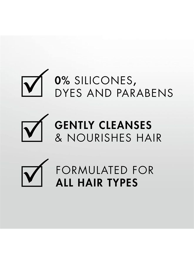 Nexxus Clean and Pure Clarifying Shampoo With ProteinFusion, For Nourished Hair Paraben-Free 13.5 oz - Image 3