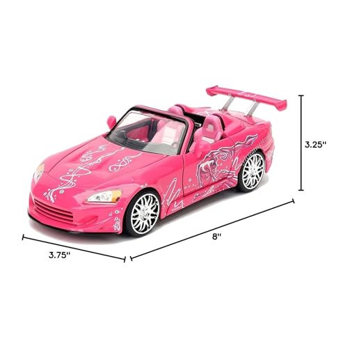 Jada Toys Suki'S 2001 Honda S2000 - 2 Fast 2 Furious 1:24 Diecast Model, Multi-colored, Yes (97604) - Image 3