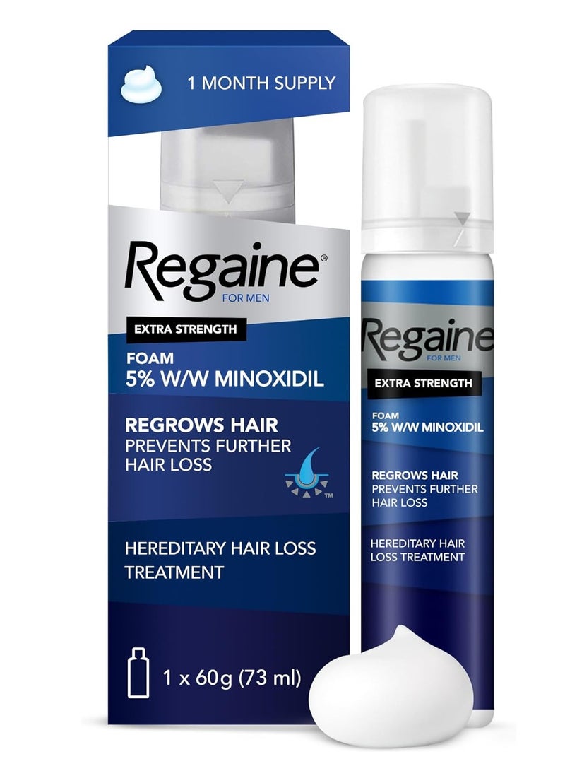 Regaine Men Foam Single Pack 60 gm - Image 1
