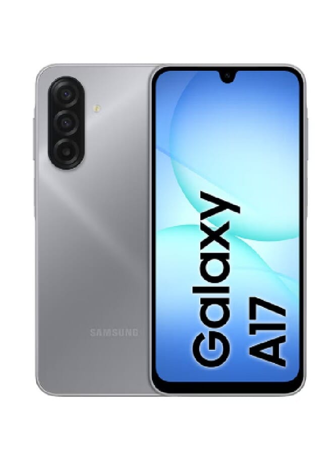 سامسونج جالاكسي A17 ثنائي الشريحة 4G رمادي 8GB RAM 256GB - نسخة الشرق الأوسط - Image 1