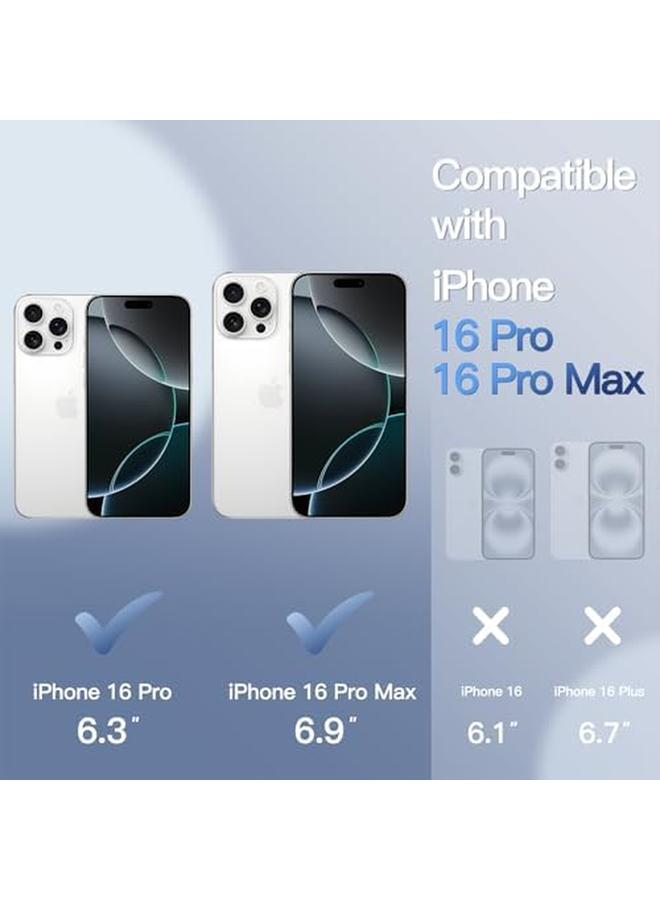 Jetech Camera Lens Protector For Iphone 16 Pro 6.3 Inch And Iphone 16 Pro Max 6.9 Inch Bling Glitter Individual 9H Tempered Glass Metal Ring Cover Hd Clear 1 Set Silver - Image 2