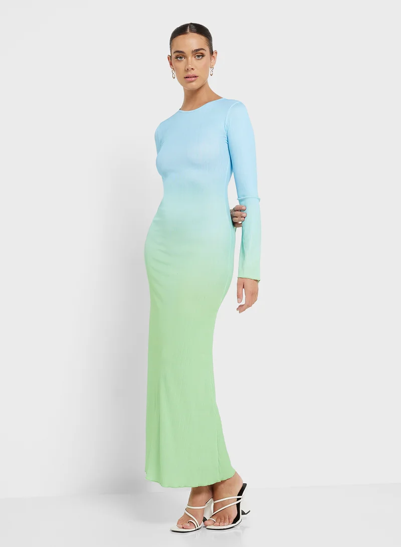 Ginger Ombre Knit Dress