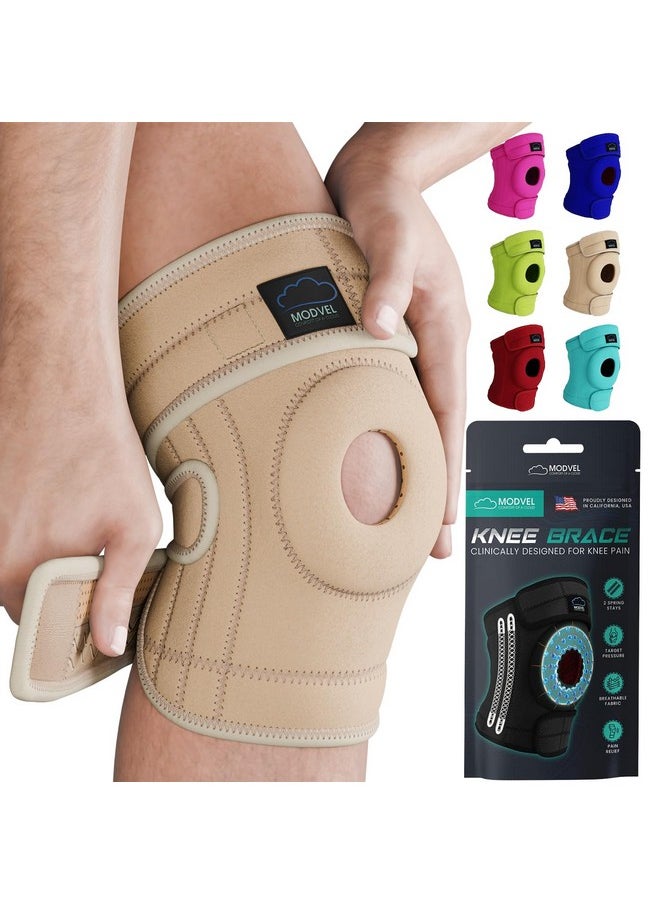 Modvel Modvel ELITE Knee Brace for Men & Women - Patella Gel Pads & Side Stabilizers for ACL, Meniscus Tear, Arthritis & Injury Recovery - Maximum Support for Running, Sports & Joint Pain Relief  - Image 1