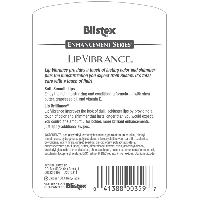 Blistex Lip Vibrance, 0.13 oz each (Pack of 6) - Image 2