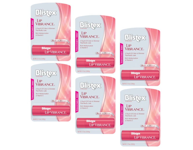 Blistex Lip Vibrance, 0.13 oz each (Pack of 6) - Image 1
