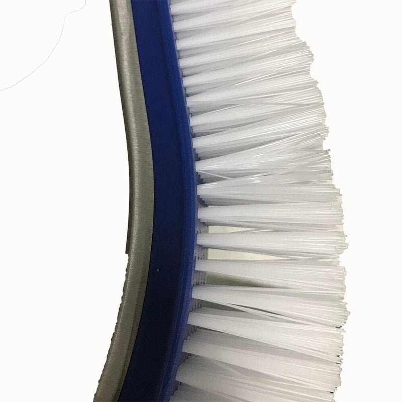 Blue Wave فرشاة حائط خلفي من الألمنيوم لحمام السباحة بطول 18 بوصة مع شعيرات بولي (عبوة من 4 قطع) - Image 4