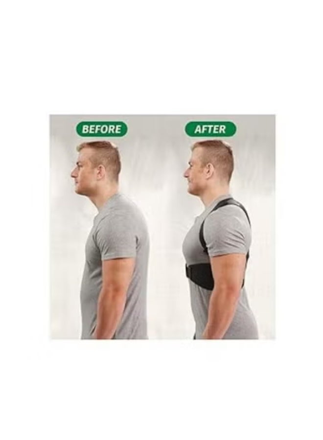 حزام دعم الظهر قابل للتعديل – دعم للفقرات السفلية وتحسين وضعية الظهر لراحة يومية أفضل - Image 2