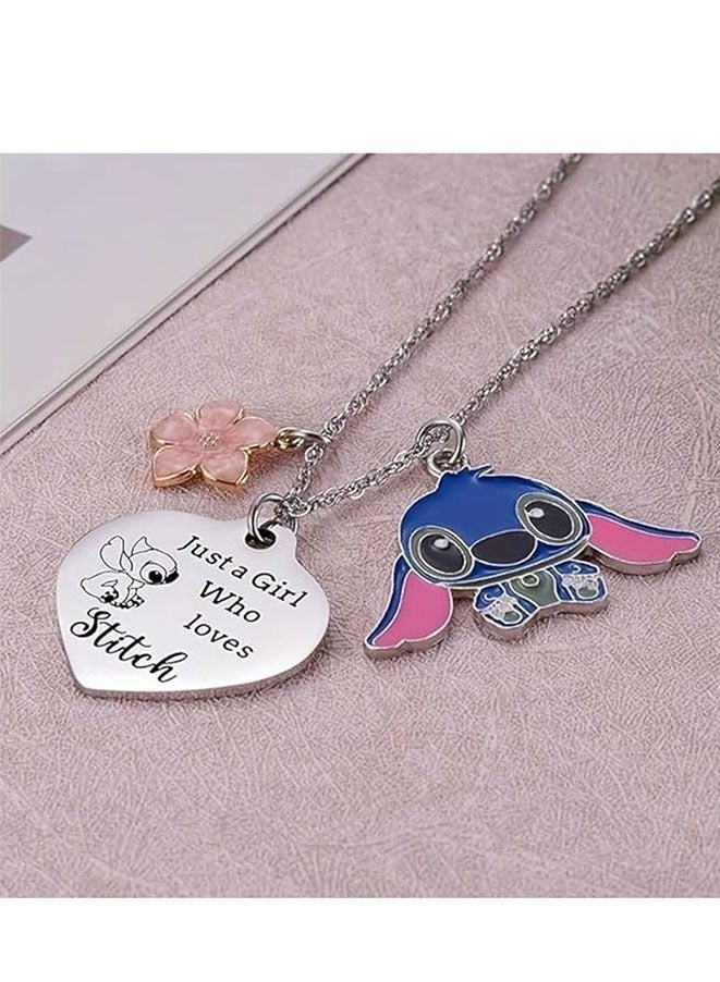 Muyixin قلادة قلادة قلب كرتوني للارتداء اليومي في الحفلات وزينة المجوهرات - Image 4