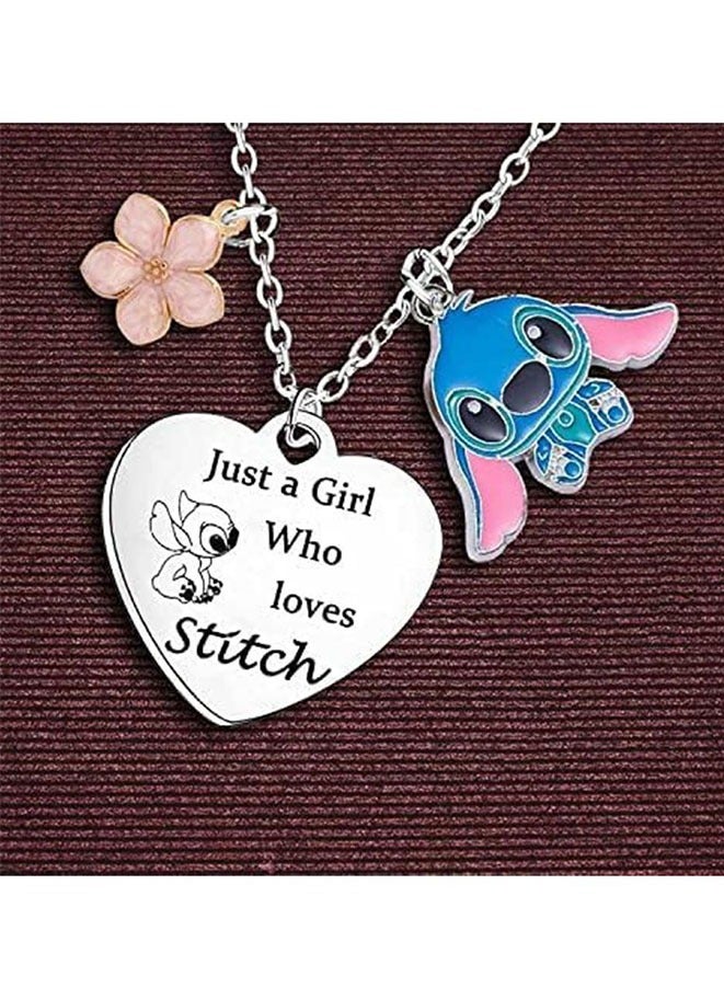 Muyixin قلادة قلادة قلب كرتوني للارتداء اليومي في الحفلات وزينة المجوهرات - Image 2