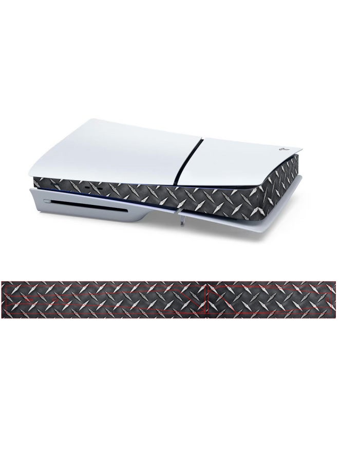 Loquat PS5 SLIM Host Side Strip Stickers Ps5 Intermediate Host Stickers Color Stickers Anti-scratch Film-resistant Cross-border-Color:PS5C-Slim-0004 - Image 3