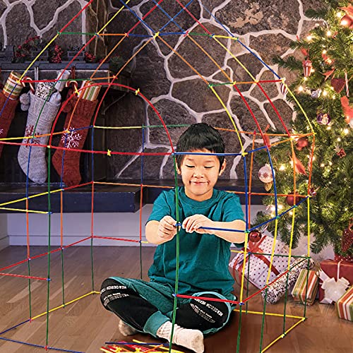 Roylco Straws and Connectors Building Kit - Pack of 230 - Colors may vary - Image 5