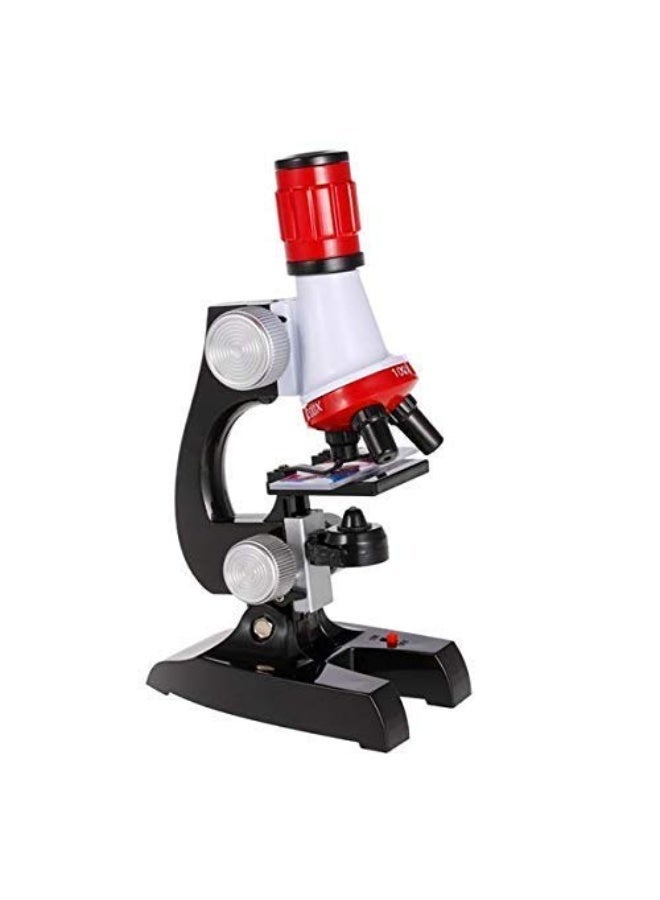 Biological Educational Microscope with LED Light, 100X–1200X Magnification, Science Microscope for Students, School, Home and Laboratory Use, Multicolor - Image 3