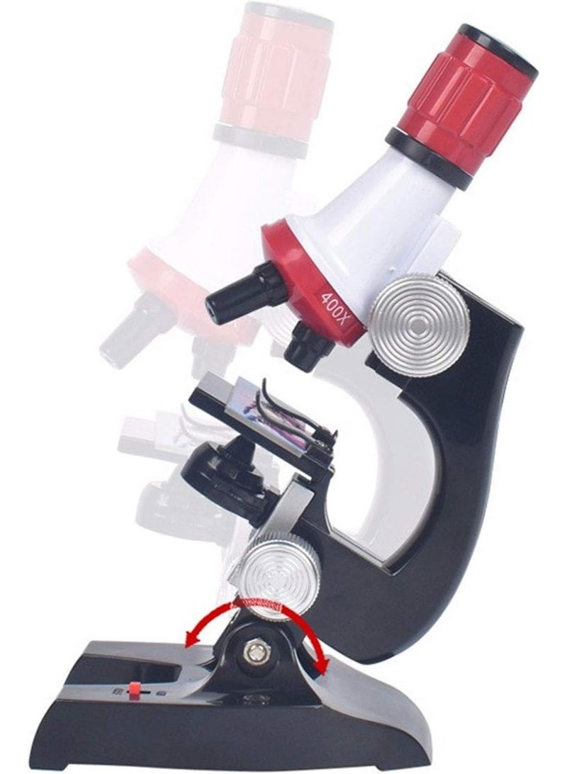 Biological Educational Microscope with LED Light, 100X–1200X Magnification, Science Microscope for Students, School, Home and Laboratory Use, Multicolor - Image 5