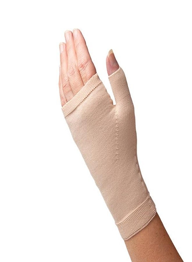 Sigvaris Specialty 561 Secure 15-20 mmHg Lymphedema Compression Gauntlet Beige G - Image 1