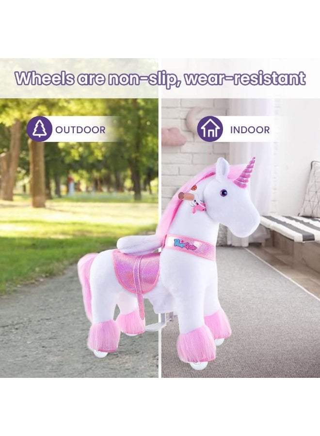 PonyCycle Ride On Horse Age 3-5 Pink U-302 - Image 2