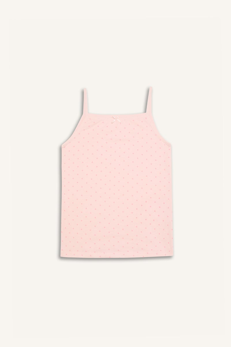 ديفاكتو تانك توب بناتي قصة عادية من قطعتين - Image 2