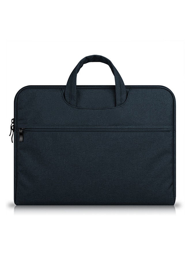 NIBEMINENT Laptop Sleeve Soft Zipper Pouch For Macbook Air 13 Pro Blue