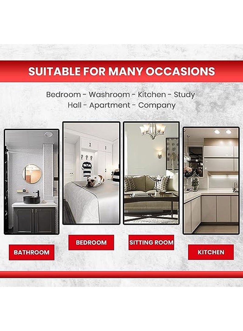 Door Stops - Pack of 4 Rubber Security Wedge for Bottom of on Carpet, Concrete, Tile, Linoleum & Wood - Heavy Duty Stoppers, For All Floor Types, Decorative Stopper - Image 4