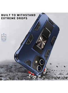 NuSense Nusense Rugged Case With Kickstand For Iphone 11, Heavy-Duty Shockproof Military Cover For Iphone 11 6.1 Inch  (Black)  - Image 3