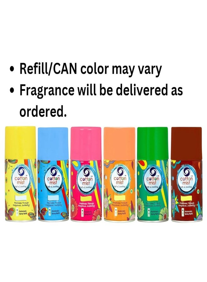Cotton Mist Air Freshener Refill | Jasmine Fragrance | 250ML | 3000 Sprays | Ideal For Homes, Offices, Restaurant, Hotel, Mall, Saloon etc | Fits All Standard Dispensers | Does NOT fit 225ML Dispenser - Image 4
