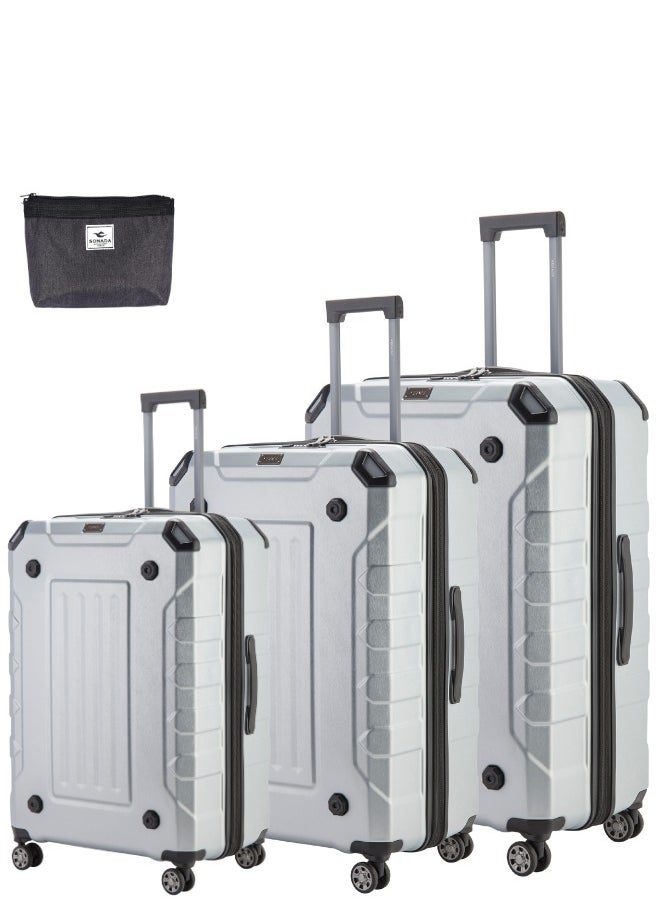 Verage  Verage Lightweight Luggage set of 3, Durable Hard Shell Unisex for Travel  - Image 1