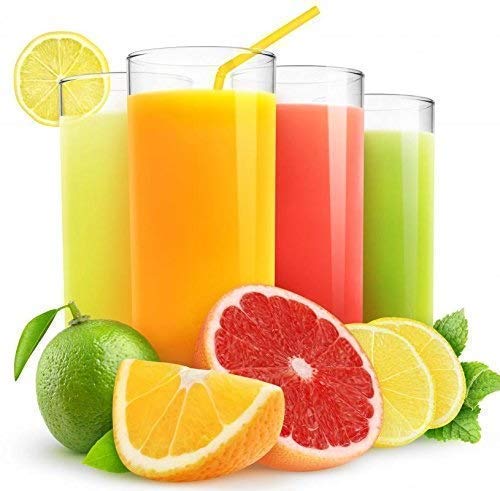 KitchenKraft Portable Nano Juicer Manual Fruit Vegetable Juicer 2 in 1 Hand Press Small Juicer Nano Orange Juicer Squeezer Lemon Squeezer Hand Press 2 in1 Multicolor 1PC