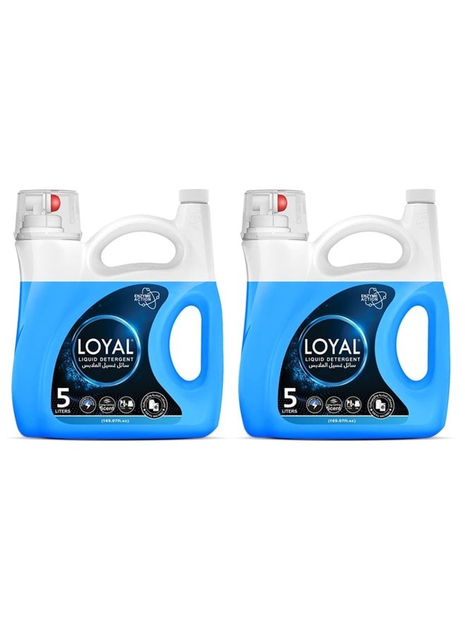 loyal Laundry Detergent Liquid 2x5L pack of 2 - Image 1