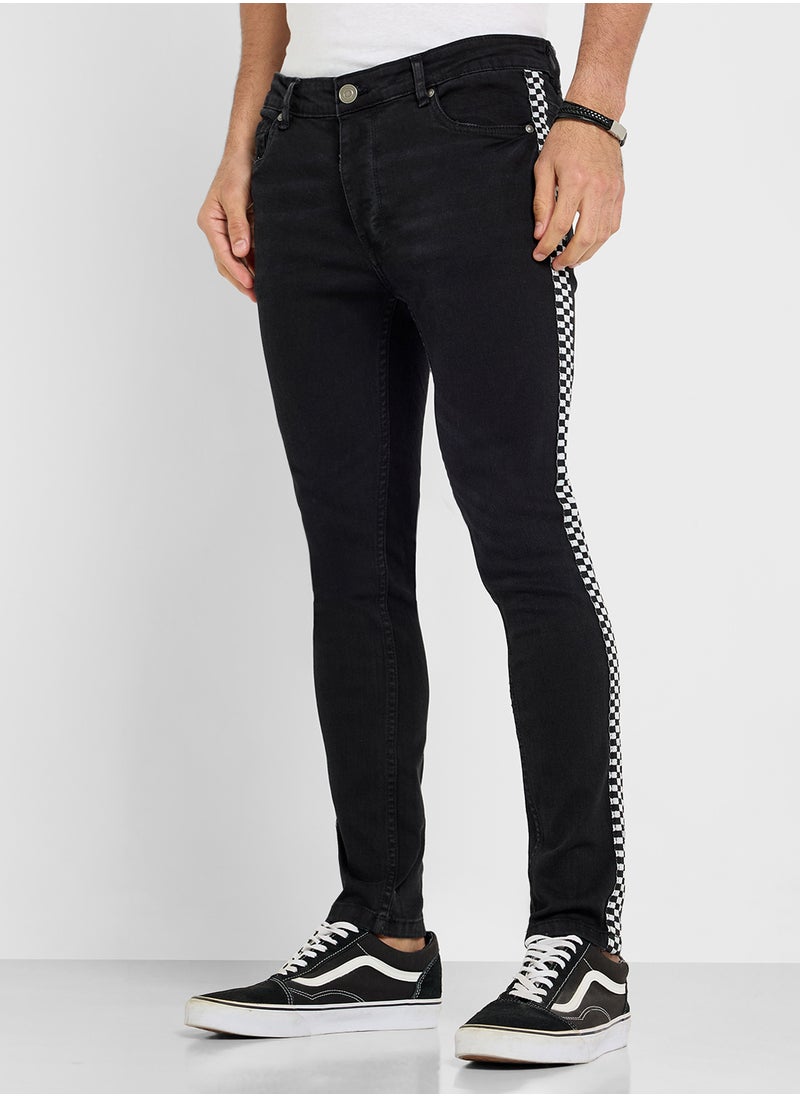 BRAVE SOUL Denim Skinny Fit Jeans  - Image 1