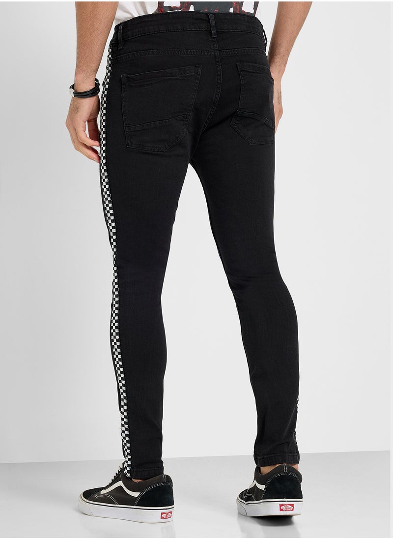 BRAVE SOUL Denim Skinny Fit Jeans  - Image 2