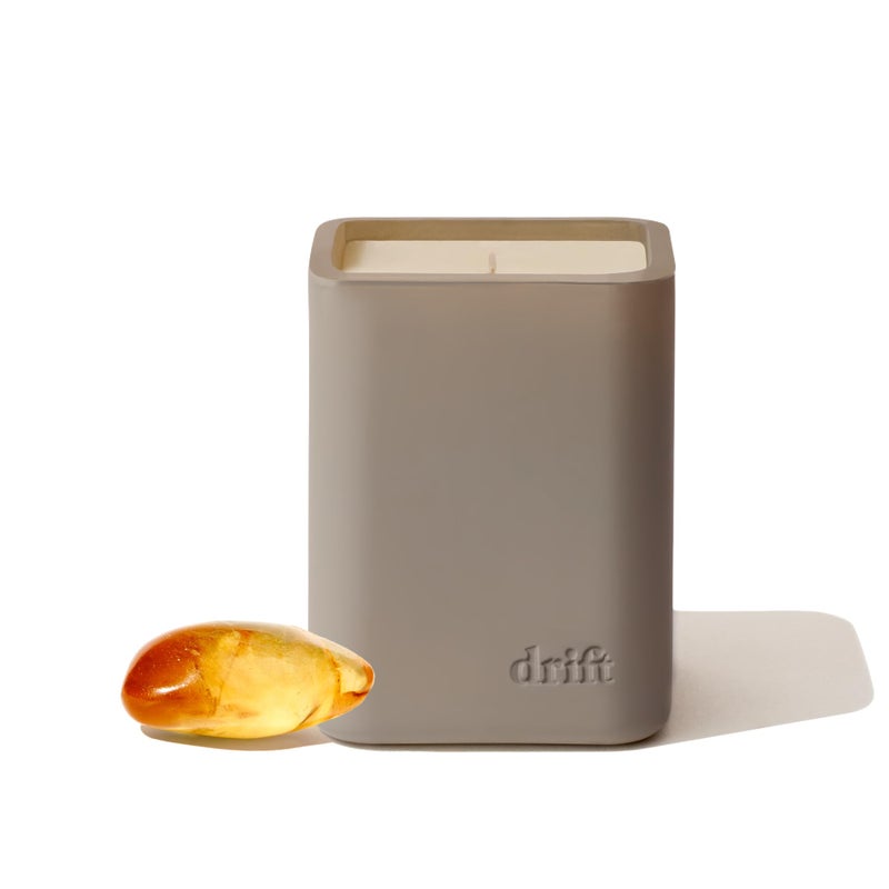 Drift Amber Scented Candle - Home Decor - Fragrance Oil Candle - 60 Day Burn Time - 10.5 oz - Image 1