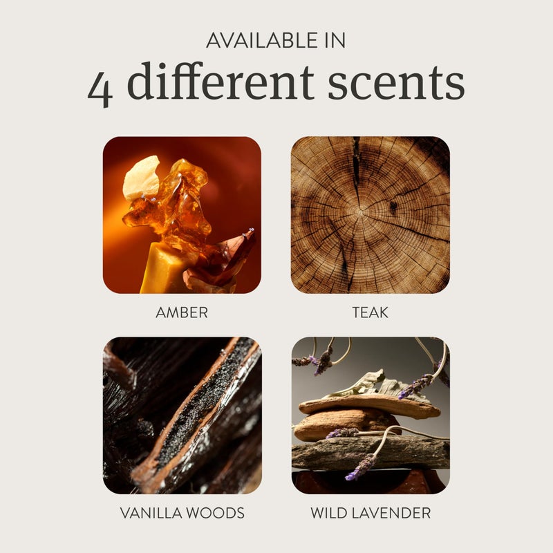 Drift Amber Scented Candle - Home Decor - Fragrance Oil Candle - 60 Day Burn Time - 10.5 oz - Image 5